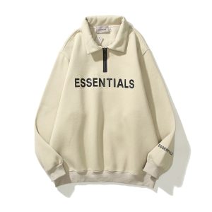 Essentials Half-Zip Carl’s Coffee Hoodie