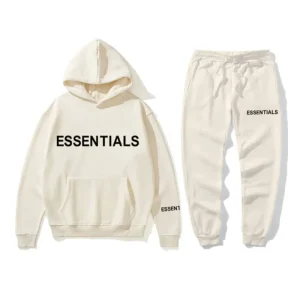 Essentials Spring Hooded Tracksuit – Two-Piece Set