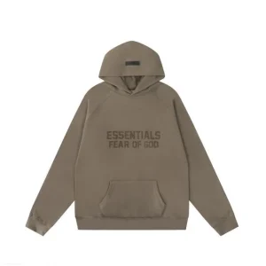Essentials Multi-Thread Brown Hoodie