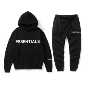 Essentials Spring Hooded Tracksuit – Two-Piece Set